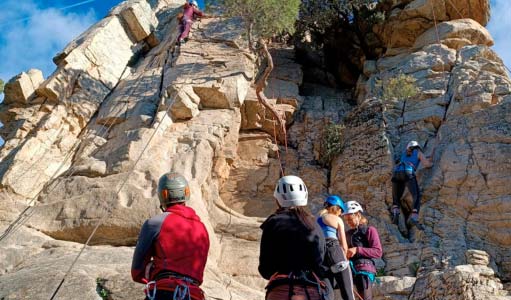 ESCALADA DEPORTIVA INICIACIÓN